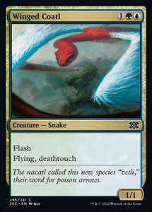 Double Masters 2022 - 295/331 : Winged Coatl (foil) (7857949999351)