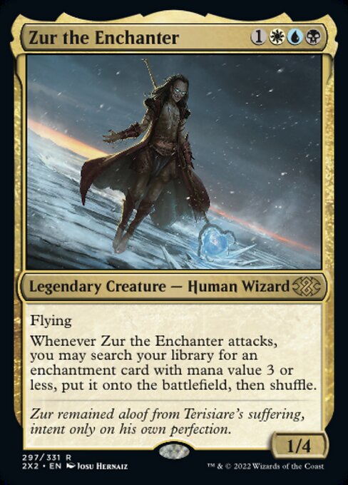 Double Masters 2022 - 297/331 : Zur the Enchanter (Non Foil) (7857395859703)