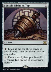 Double Masters 2022 - 314/331 : Sensei's Divining Top (Non Foil) (7857396678903)