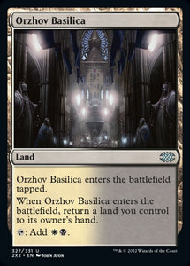 Double Masters 2022 - 327/331 : Orzhov Basilica (foil) (7857907958007)