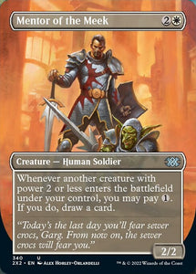 Double Masters 2022 - 340 : Mentor of the Meek (Borderless) (Foil) (7855463629047)