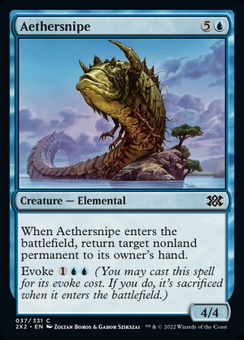 Double Masters 2022 - 037/331 : Aethersnipe (foil) (7857909760247)