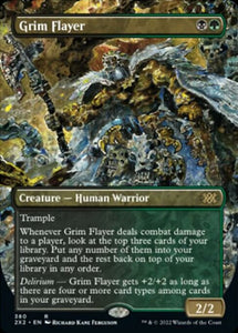 Double Masters 2022 - 380 : Grim Flayer (Borderless) (Non Foil) (7855460122871)