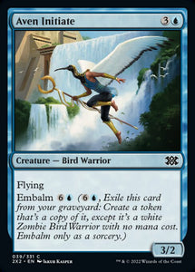 Double Masters 2022 - 039/331 : Aven Initiate (foil) (7857909793015)