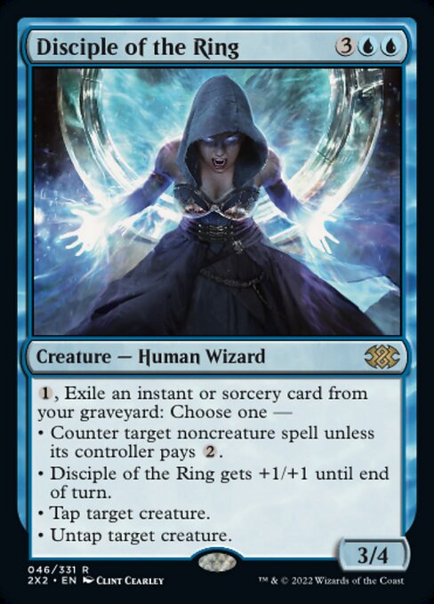Double Masters 2022 - 046/331 : Disciple of the Ring (Non Foil) (7857357095159)