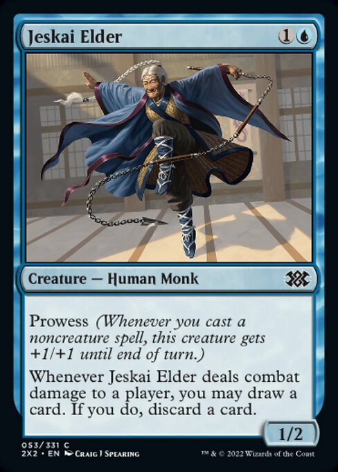 Double Masters 2022 - 053/331 : Jeskai Elder (foil) (7857910644983)