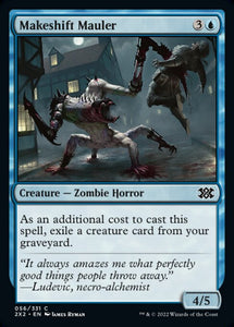 Double Masters 2022 - 056/331 : Makeshift Mauler (foil) (7857910907127)