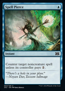 Double Masters 2022 - 063/331 : Spell Pierce (foil) (7857911136503)