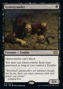 Double Masters 2022 - 078/331 : Gravecrawler (Non Foil) (7857361223927)