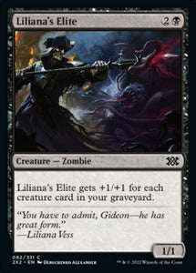 Double Masters 2022 - 082/331 : Liliana's Elite (foil) (7857912054007)