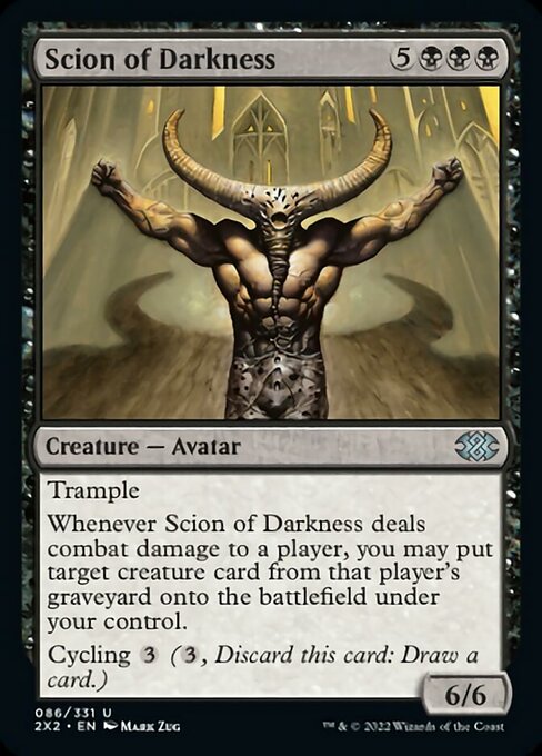 Double Masters 2022 - 086/331 : Scion of Darkness (foil) (7857676157175)