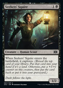 Double Masters 2022 - 087/331 : Seekers' Squire (foil) (7857912119543)