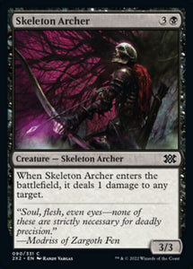 Double Masters 2022 - 090/331 : Skeleton Archer (foil) (7857912676599)