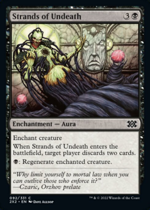 Double Masters 2022 - 092/331 : Strands of Undeath (foil) (7857912774903)