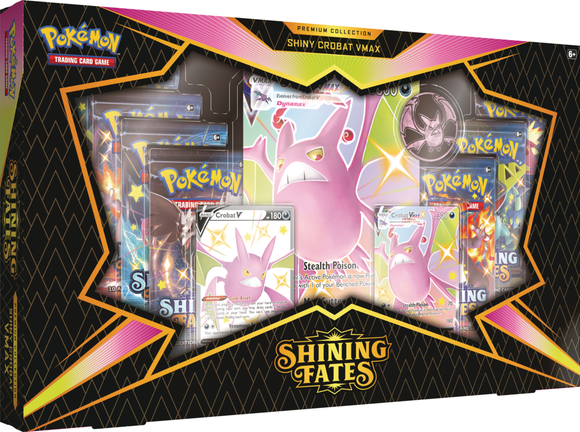 Pokemon - Premium Collection Box Crobat VMAX - Sword and Shield Shining Fates (5987734126758)