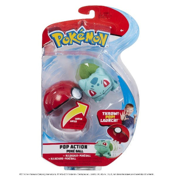 Pokemon - Pop Action Poke Ball - Bulbasaur (6152624930982)