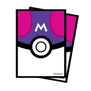 Card Sleeves - Pokemon - Master Ball - QTY: 65 (6123490902182)