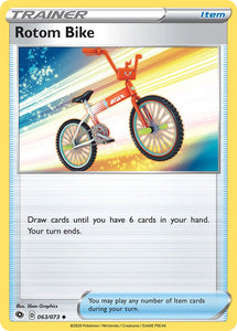 SUN AND MOON, Champion's Path - 063/236 : Rotom Bike (Reverse Holo) (5791047647398)
