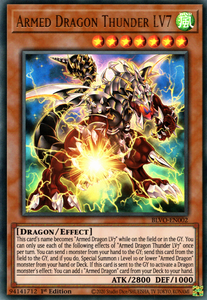 Blazing Vortex - BLVO-EN002 : Armed Dragon Thunder LV7 (Super Rare) - 1st Edition (7514202341623)