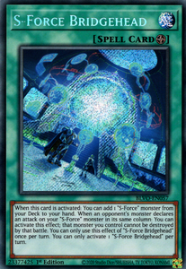 Blazing Vortex - BLVO-EN057 : S-Force Bridgehead (Secret Rare) - 1st Edition (7512420385015)