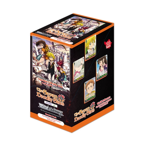 Weiss Schwarz Card Game - The Seven Deadly Sins - Booster Box - (20 Packs) (7470072463607)
