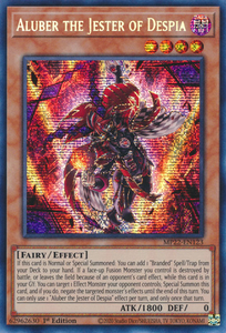 Tin of the Pharaoh's Gods - MP22-EN123 : Aluber the Jester of Despia (Prismatic Secret Rare) - 1st Edition (7770744881399)