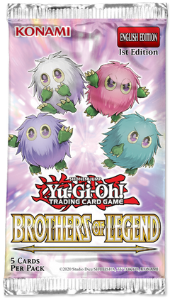 Yu-Gi-Oh! - Booster Pack (5 cards) - Battle Of Legend 2021 (Brothers Of Legend) (1st edition) (6977840349350)