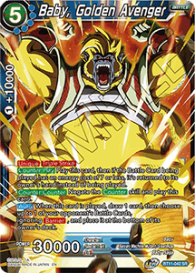 Vermilion Bloodline - BT11-042 : Baby, Golden Avenger (Foil) (7464758542583)