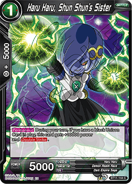 Vermilion Bloodline - BT11-144 : 	Haru Haru, Shun Shun's Sister (Foil) (7464756281591)