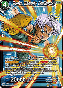 Dragon Ball Super - Cross Spirits - BT14-045 : Trunks, Calamity Challenger (Foil) (Sealed Box Topper) (7913417310455)