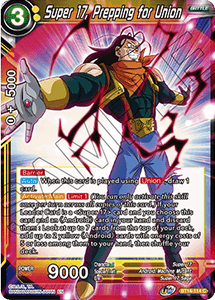 Dragon Ball Super - Cross Spirits - BT14-114 : Super 17, Prepping for Union (Foil) (7913405219063)