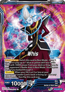 Realm of The Gods - BT16-021 : Whis (Non Foil) (7550818517239)