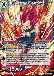 Realm of The Gods - BT16-022 : SSG Vegeta, Silent Strike (Super Rare) (7550471373047)