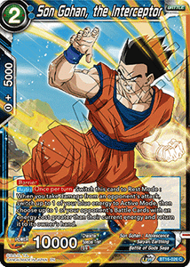 Realm of The Gods - BT16-026 : Son Gohan, the Interceptor (Non Foil) (7550759567607)