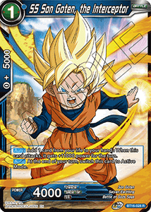 Realm of The Gods - BT16-028 : SS Son Goten, the Interceptor (Foil) (7550489493751)