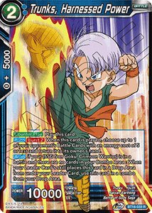 Realm of The Gods - BT16-033 : Trunks, Harnessed Power (Foil) (7550490181879)