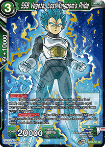 Realm of The Gods - BT16-052 : SSB Vegeta, Lost Kingdom's Pride (Super Rare) (7550471897335)