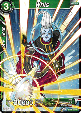Realm of The Gods - BT16-057 : Whis (Non Foil) (7550769463543)