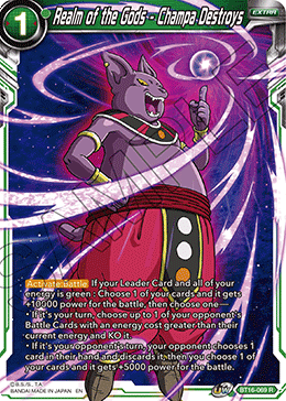 Realm of The Gods - BT16-069 : Realm of the Gods - Champa Destroys (Non Foil) (7550801510647)