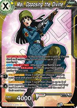 Realm of The Gods - BT16-073 : Mai, Opposing the Divine (Non Foil) (7550824743159)