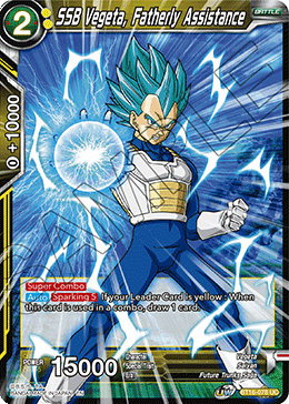 Realm of The Gods - BT16-078 : SSB Vegeta, Fatherly Assistance (Non Foil) (7550825890039)