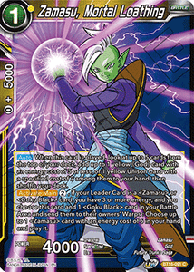 Realm of The Gods - BT16-091 : Zamasu, Mortal Loathing (Non Foil) (7550784962807)