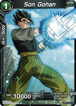 Realm of The Gods - BT16-101 : Son Gohan (Non Foil) (7550788403447)