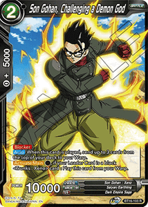 Realm of The Gods - BT16-103 : Son Gohan, Challenging a Demon God (Non Foil) (7550803542263)