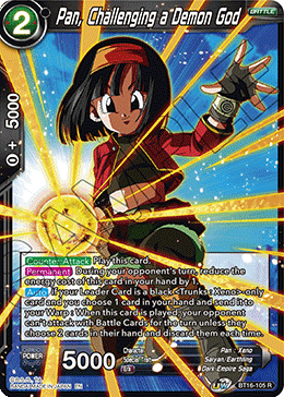 Realm of The Gods - BT16-105 : Pan, Challenging a Demon God (Non Foil) (7550804001015)