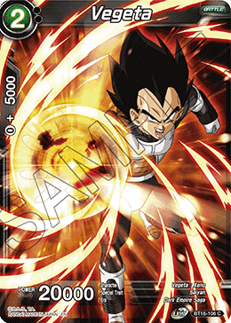 Realm of The Gods - BT16-102 : Vegeta (Non Foil) (7550789091575)