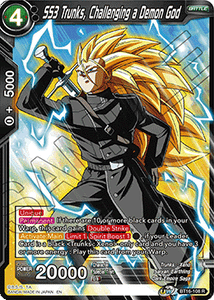 Realm of The Gods - BT16-108 : SS3 Trunks, Challenging a Demon God (Foil) (7550491492599)