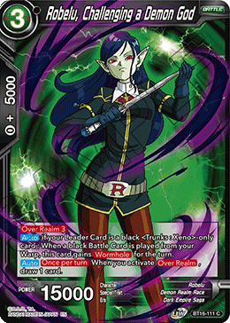 Realm of The Gods - BT16-111 : Robelu, Challenging a Demon God (Non Foil) (7550790140151)