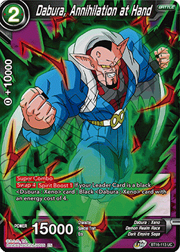 Realm of The Gods - BT16-113 : Dabura, Annihilation at Hand (Non Foil) (7550828478711)