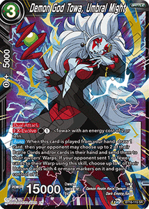 Realm of The Gods - BT16-115 : Demon God Towa, Umbral Might (Super Rare) (7550473601271)